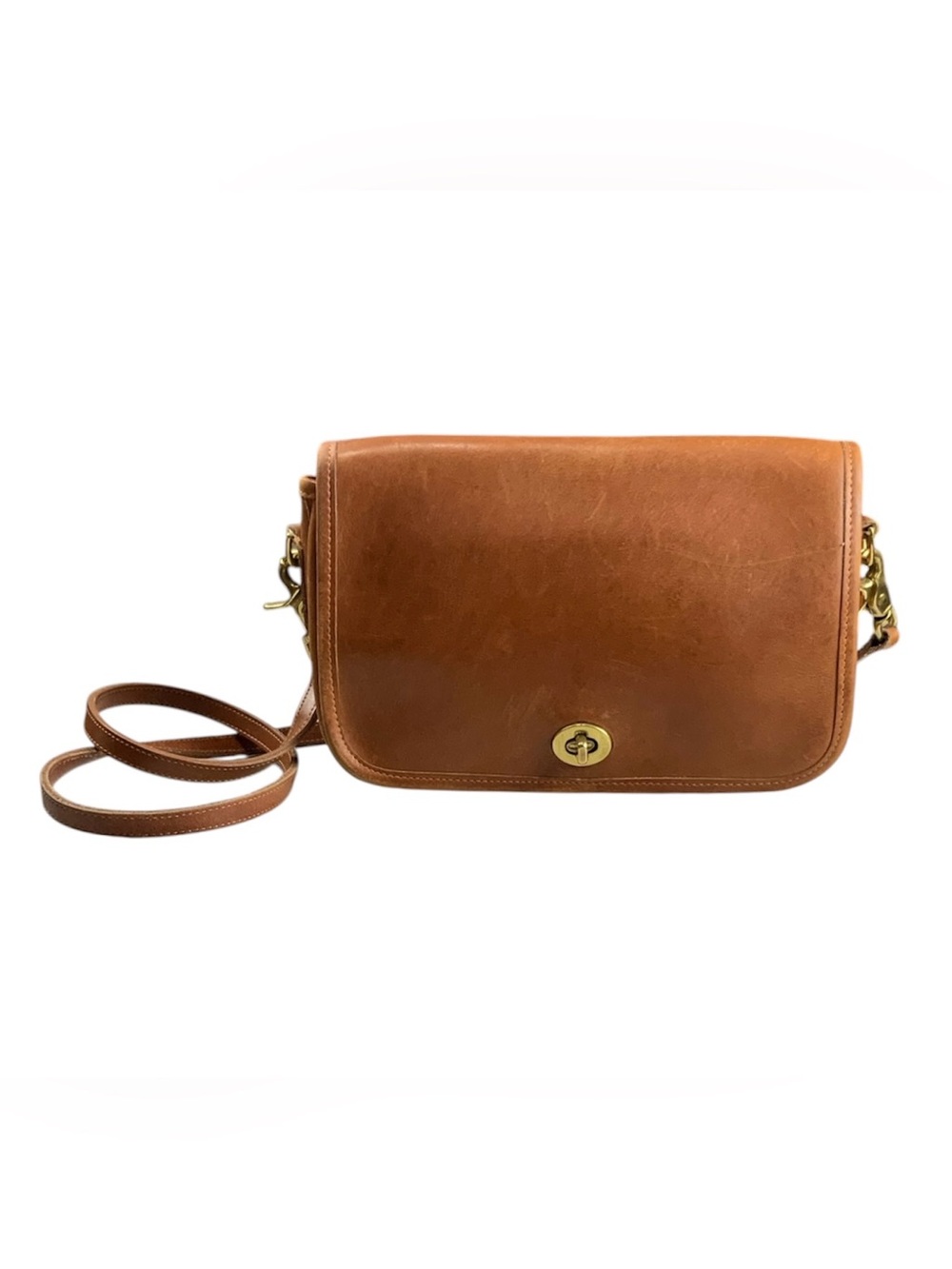 Coach Vintage Leather Penny Pocket Purse